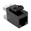 JACK RJ45 CAT5E SL NEGRO xUNI