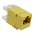 JACK RJ45 CAT5E SL AMARIL xUNI