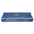 KVM SWITCH 4 PORT PS2