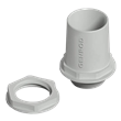 CONECTOR C/TUERC PVC Ø20 GRIS
