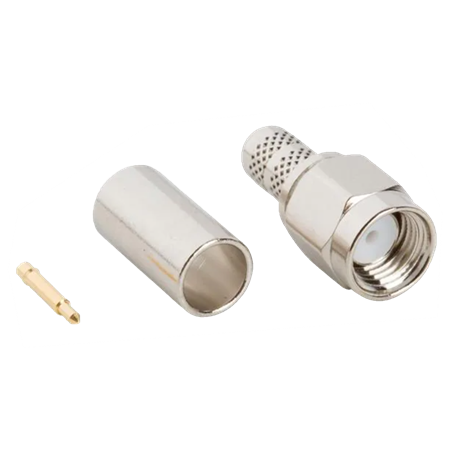 CONECTOR SMA M RG58 CRIMP