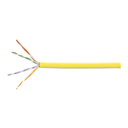CABLE UTP CAT5E AMARILLO x305M