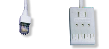 PATCHCORD RJ45/110 2 PARES