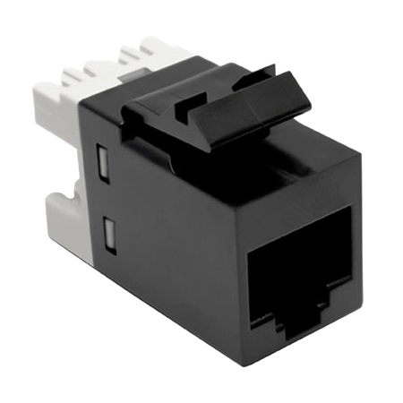 JACK RJ45 CAT5E SL NEGRO xUNI