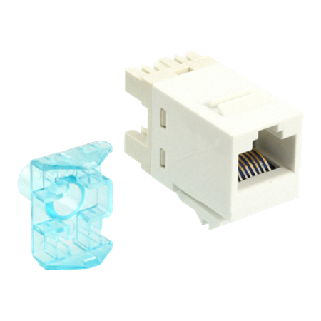 JACK RJ45 CAT5E SL BLANCO xUNI