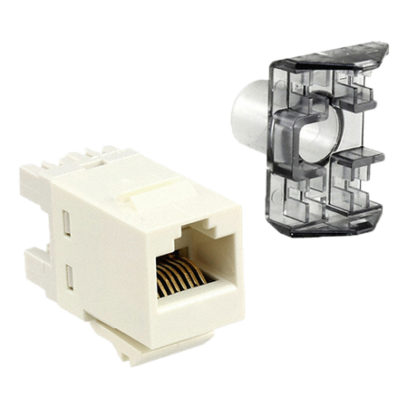 JACK RJ45 CAT6 SL BLANCO xUNI