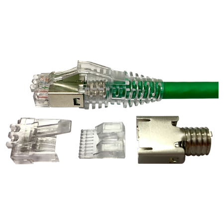 PLUG RJ45 CAT6 BLINDADO