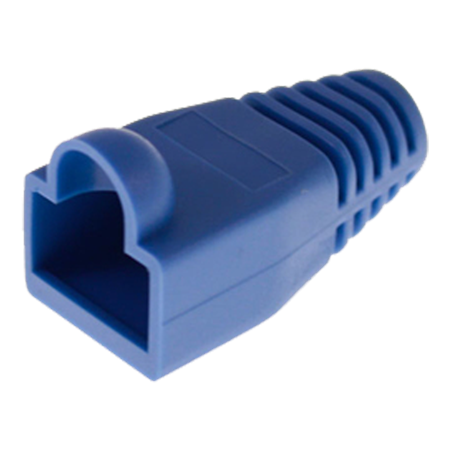 CAPUCHON GOMA RJ45 AZUL CAT6