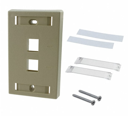 FACE PLATE 2P ALTO IMPAC BEIGE