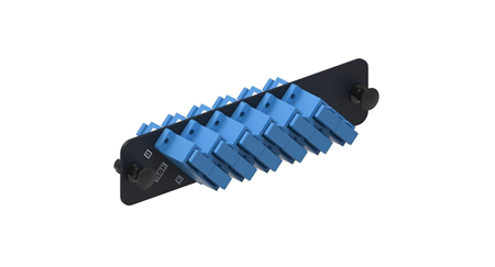 ADAPTER PLATE  6 SC DUP SM AZ