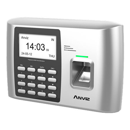 LECTOR HUELLA DIGITAL C/VISOR