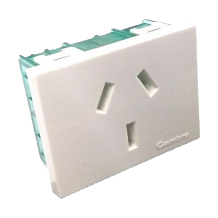 TOMA NORMALIZ 2x20A+T BL SXXI