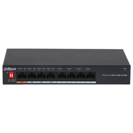 SWITCH 8 GIGA 4X POE 60W