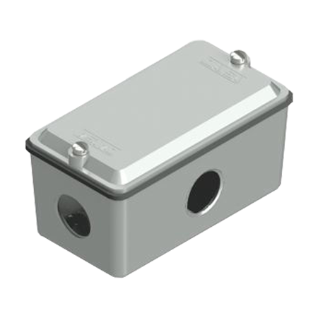 CAJA DERIV "X" ROSCA 1" EXT