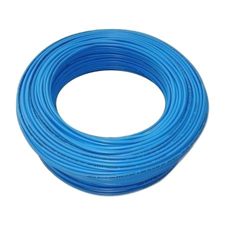 CABLE UNIPOL 4mm CELESTE x100M