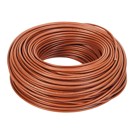 CABLE UNIPOL 10mm MARRON x100M