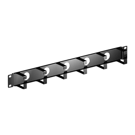 ORGANIZ CABLES HORIZ 1U S/TAPA