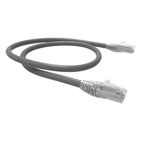 PATCHCORD UTP CAT5E 2.00 GRIS