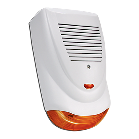 SIRENA EXT PIEZOELEC C/FLASH