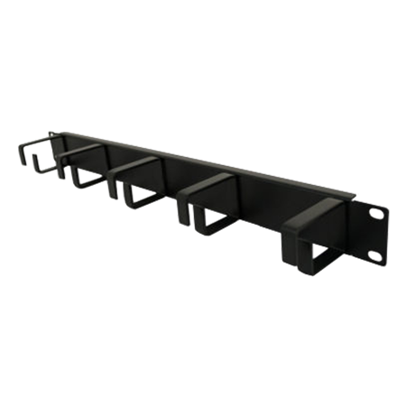 ORGANIZ CABLES HORIZ 1U S/TAPA