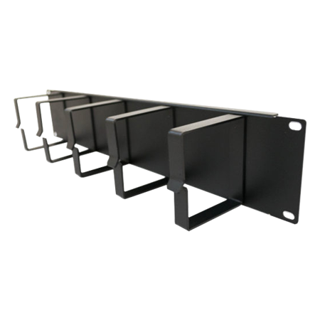 ORGANIZ HORIZ CABLES 2U S/TAPA