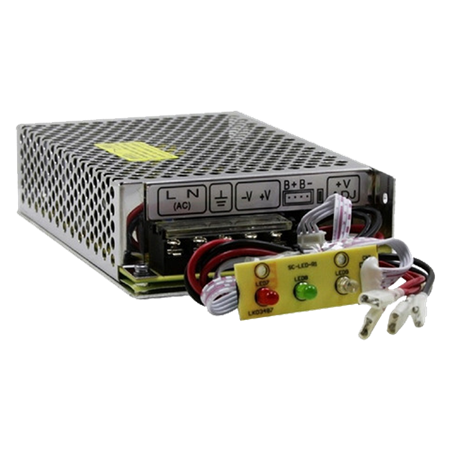 UPS Y FUENTE 12V 8A METALICA