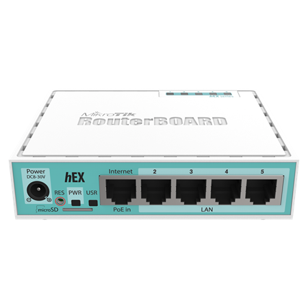 ROUTER 5 PORT HEX C/FUENTE