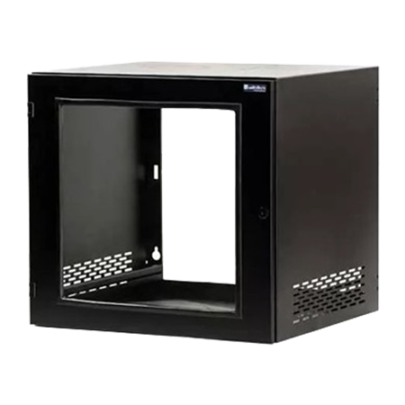 RACK MURAL 10Ux500mm NG VIDRIO