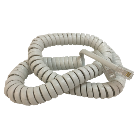 CORDON ENRULADO TELEF 4MT BL